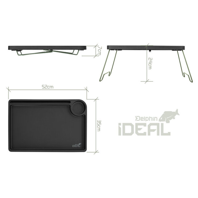 Karper vouwtafel Delphin