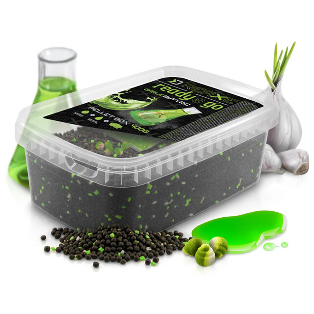 Pellet box Delphin Reaxe Ready&Go / Garlic-Butyric