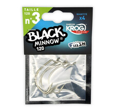 Black Minnow Haak 2/0 Krog Premium