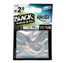 Black Minnow Haak 1/0 Krog Premium