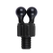 White Bobbin Clip Black Label