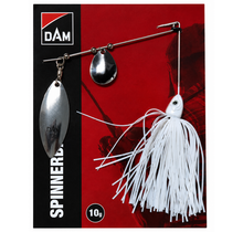 Spinnerbait 10 gram. Pearl White