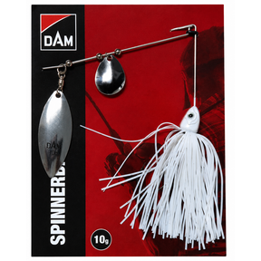Spinnerbait 10 gram. Pearl White