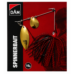 Spinnerbait 10 gram. Red Black