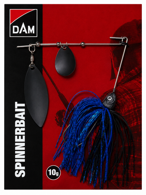 Spinnerbait 10 gram. Dark Blue