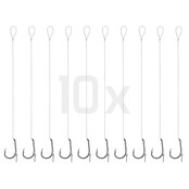 Feeder rig Delphin Fluoro Spike Haak : 6 - 12CM - 0.26MM