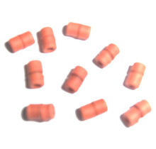 Gekrulde top rubbers 10 stuks mini