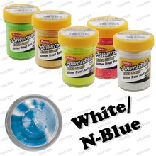 PowerBait Glitter Blue Neon/White