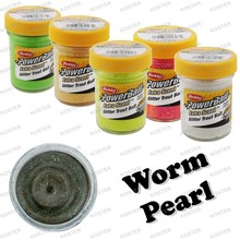 PowerBait Glitter Worm Pearl