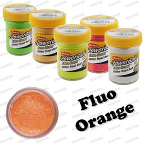 PowerBait Glitter Fluo Orange