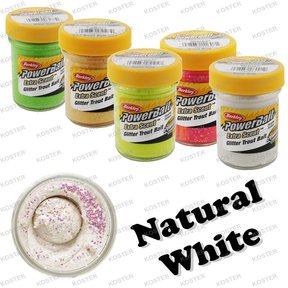 PowerBait Glitter Natural White