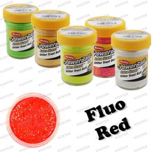 PowerBait Glitter Fluo Red