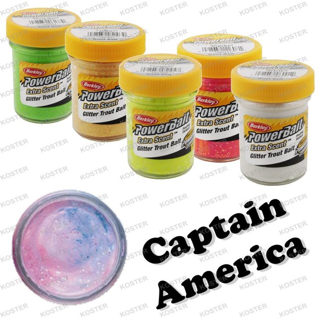 PowerBait Glitter Captain America