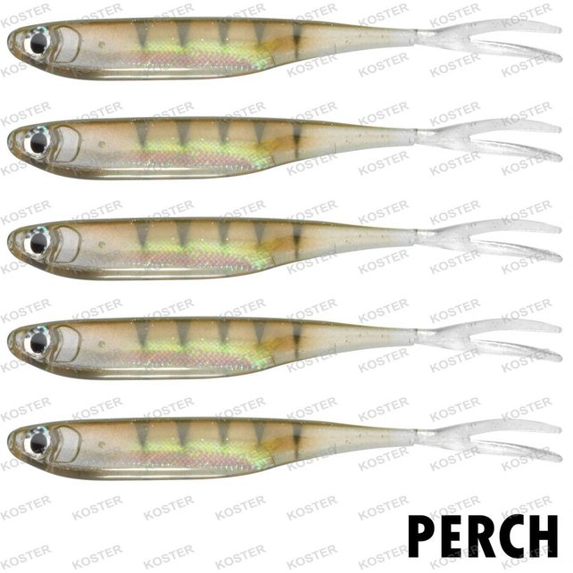 PowerBait Drop Shot Minnow Kleur: Ayu, Lengte: 10.0 cm., Inhoud: 4 Stuks