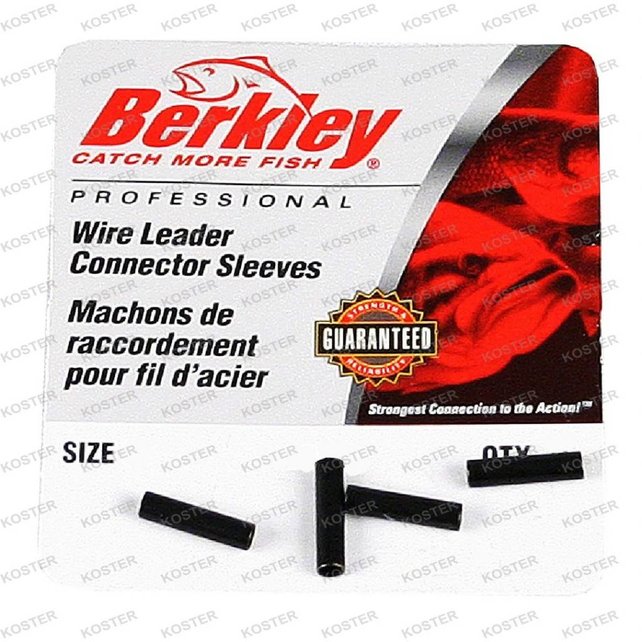 McMahon Wire Leader Connector Sleeves