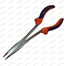 Curved Long Nose Plier 9"
