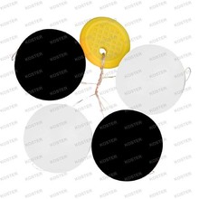 Trout Master Pilot Float Round Black/White