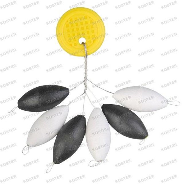 Trout Master Pilot Float Rugby Black/White Trout Master Pilot Float Rugby Black/White