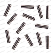 Swivels Black Brass Single Sleeves