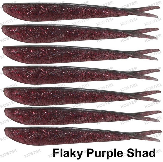 Wiggly Wagger 10.5 cm Flaky Purple Shad