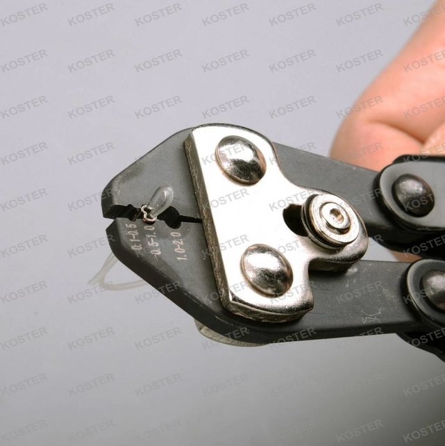 Double Crimping Pliers 21 cm.