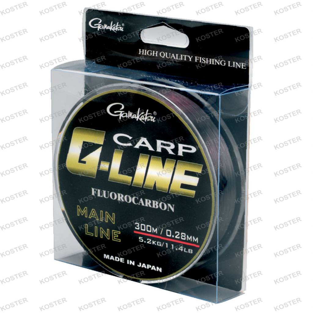 Gamakatsu G-Line Shock Leader 50m – Terminale Monofilo Anti-abrasivo Da 40 A 80 Libbre