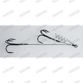 HQ 1x7 Surfstrand Spring Lock Leaders