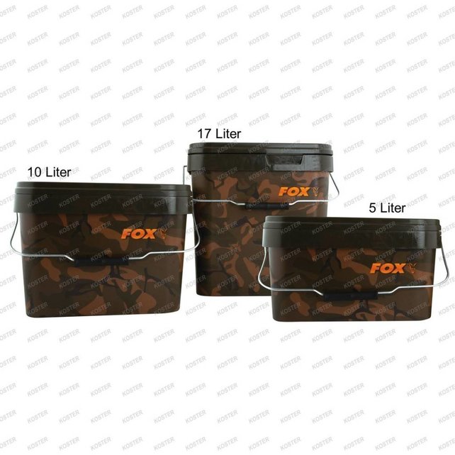 Carp Camo Buckets Carp Camo Buckets