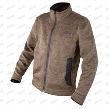 CHUNK Medium Knit Cardy Jacket Khaki Small