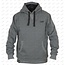 FOX CHUNK Ribbed Hoodie Grey