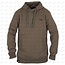 FOX CHUNK Ribbed Hoodie Khaki