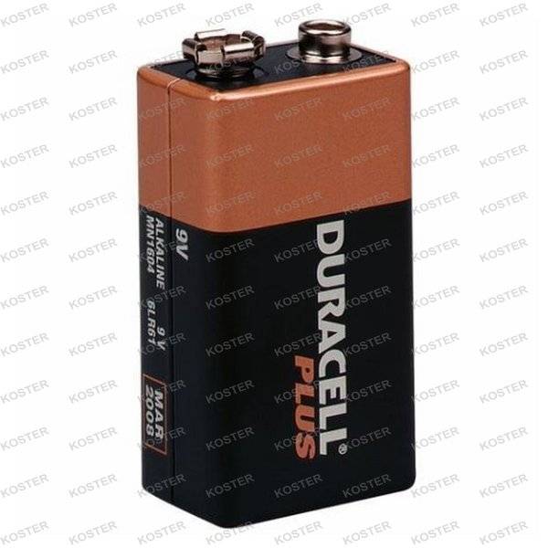 Aantrekkingskracht Duplicaat paar Overig Duracell Plus 9V Batterij