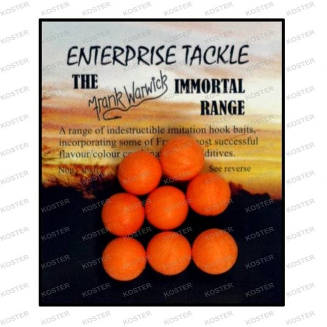 Tackle Immortal Range 10 mm. BoilieKleur: Fluo Yellow, Flavour: Scopex/Peach