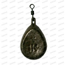 Flat Pear Swivel Lead