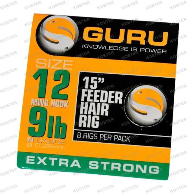 Feeder Hair Rig 15" haak 16 - 0,19mm Feeder Hair Rig 15" haak 16 - 0,19mm