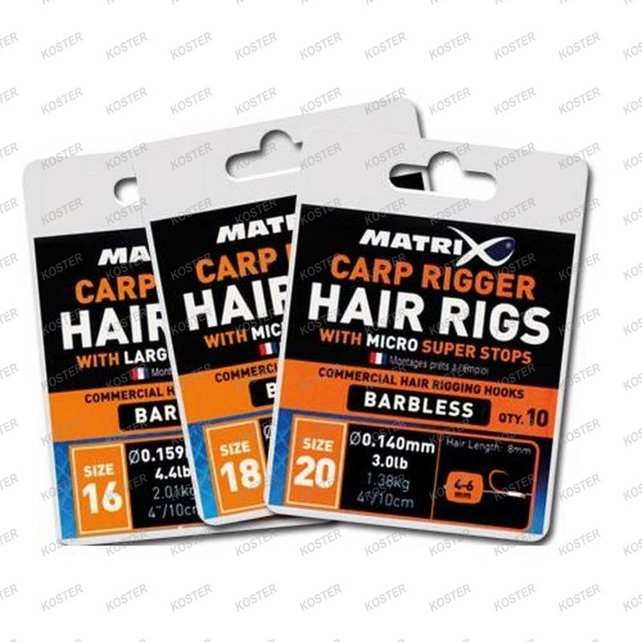 Carp Rigger Hair Rig Super Stops