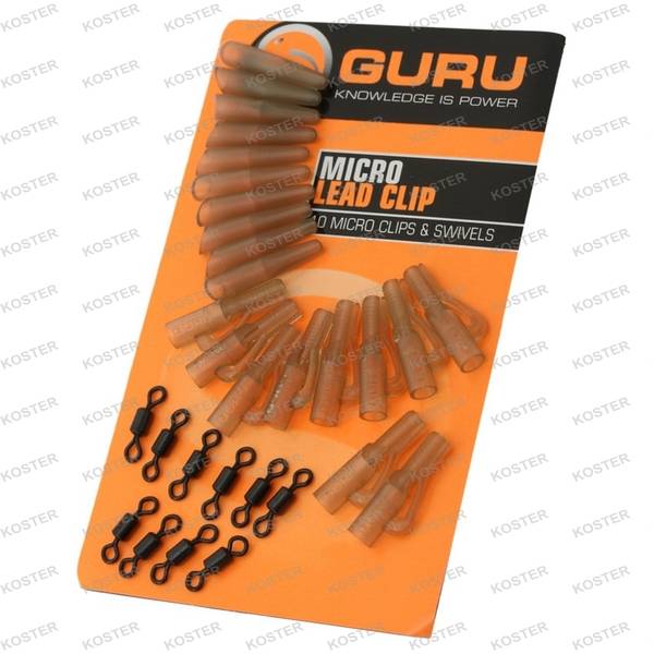 Guru Micro Bait Bands - 2mm in Orange