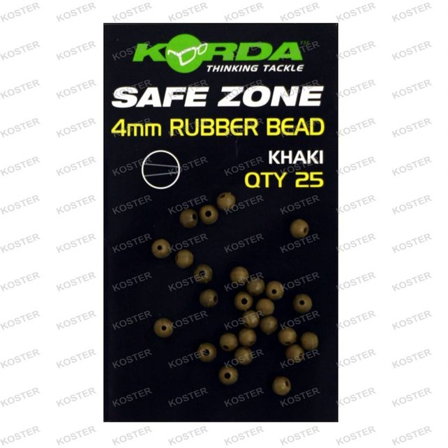 Safe Zone 4 mm. Rubber Bead