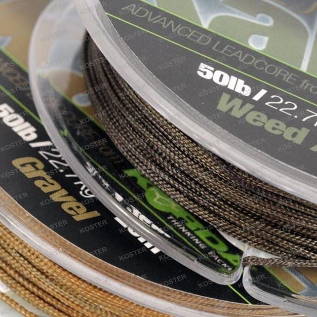 Kable Leadcore Weed / Silt, Inhoud: 7 Meter