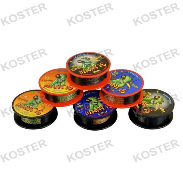 Super Mantis Green Maat: 15 lb., Kleur: Green