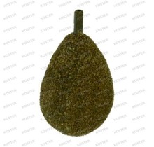 Textured Flat Pear Inline Lead