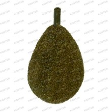 Textured Flat Pear Inline Lead