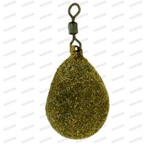 Textured Flat Pear Swivel Lead