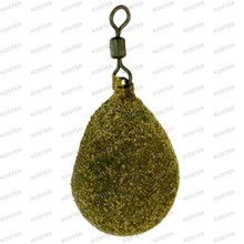 Textured Flat Pear Swivel Lead