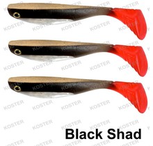 Wacky Shad 6.5 cm Black Shad