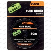 EDGES Hair Braid Brown 10m