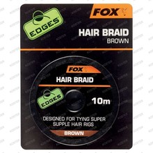 EDGES Hair Braid Brown 10m