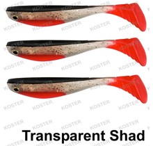 Wacky Shad 6.5 cm Transparent Shad