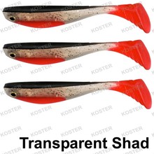 Wacky Shad 6.5 cm Transparent Shad