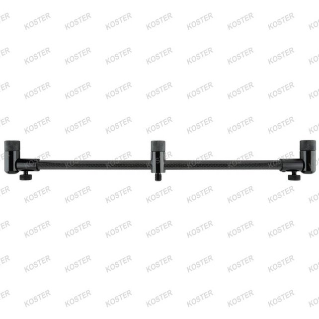 Carbon Hardware Buzzerbar 3 Rods Tele Lengte: 35-50 cm.